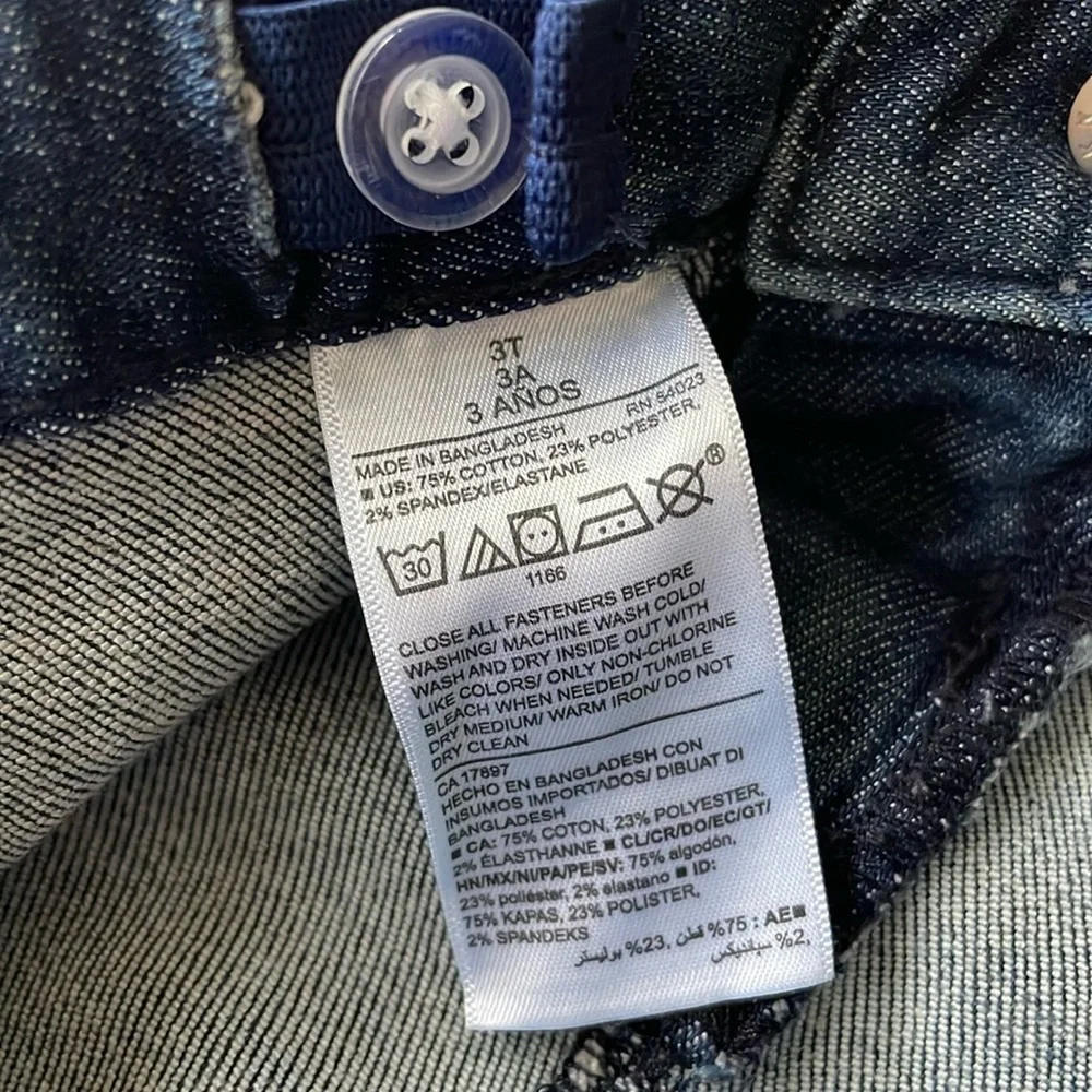 NWT Old Navy girls ballerina jeans 3t